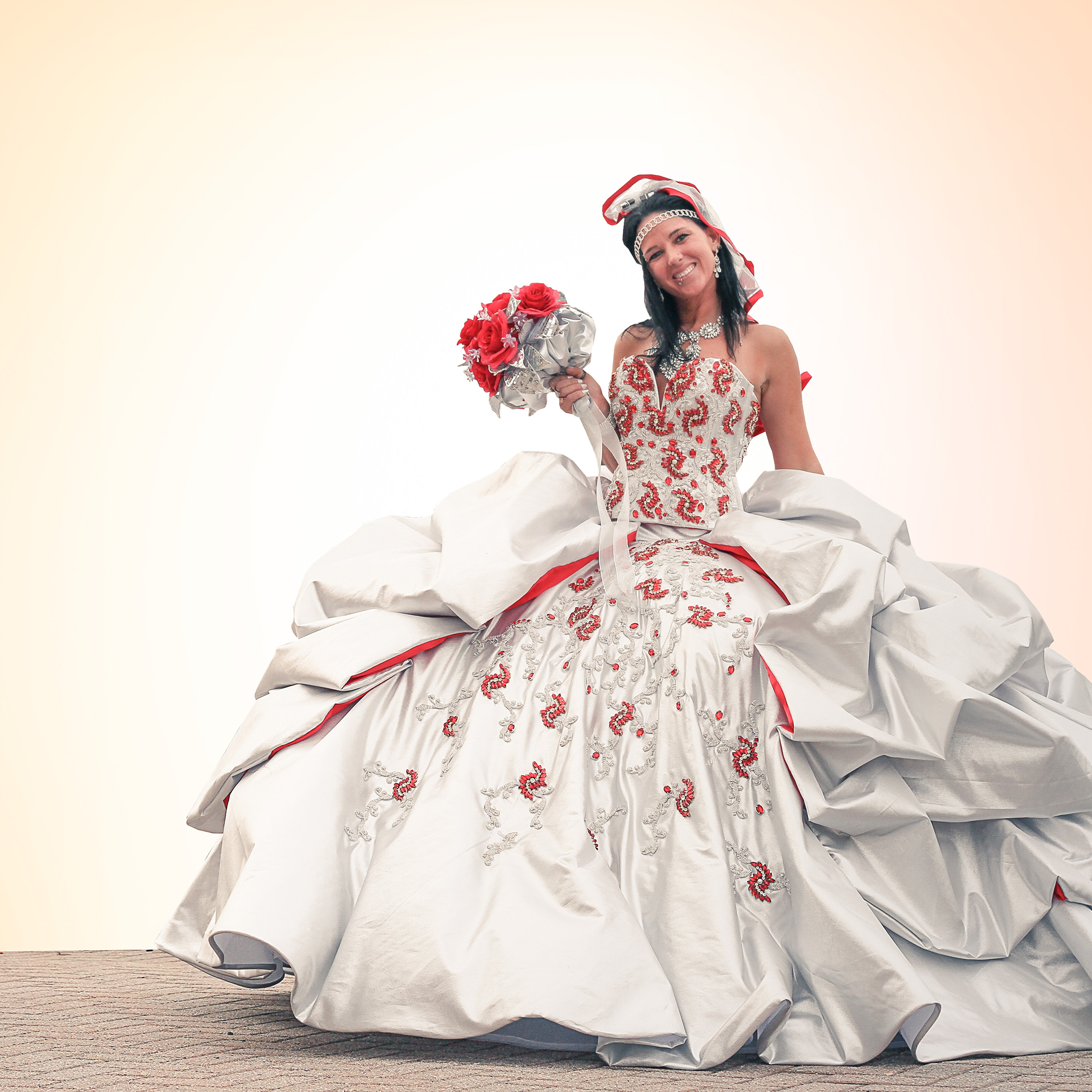 roma gypsy wedding dress